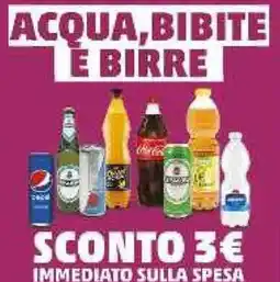 PENNY Acqua,bibite e birre offerta