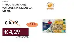 Prezzemolo e Vitale Findus misto mare vongole e prezzemolo offerta