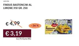 Prezzemolo e Vitale Findus bastoncini al limone x10 offerta