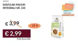 Prezzemolo e Vitale Gentilini piaceri integrali offerta