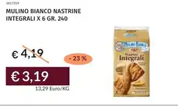 Prezzemolo e Vitale Mulino bianco nastrine integrali x 6 offerta
