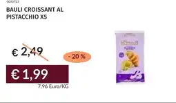 Prezzemolo e Vitale Bauli croissant al pistacchio x5 offerta