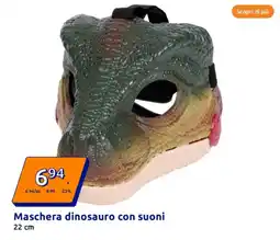 Action Maschera dinosauro con suoni offerta