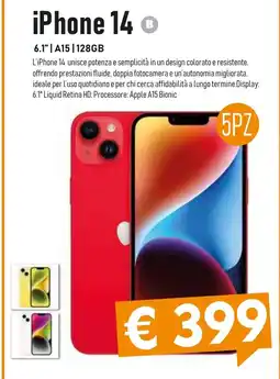 Kenovo iPhone 14 A15 128 gb offerta