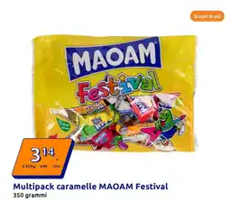 Action Multipack caramelle MAOAM Festival grammi offerta