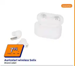 Action Auricolari wireless Solix Diversi colori offerta