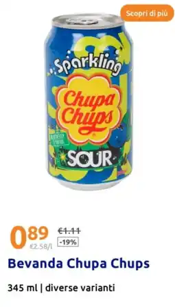 Action Bevanda Chupa Chups diverse varianti offerta