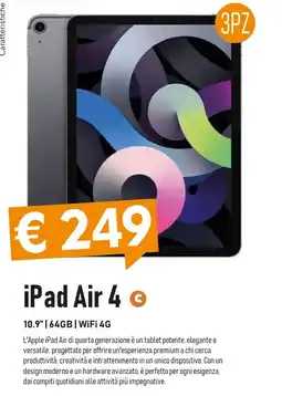 Kenovo Ipad air 4 64 gb wifi 4 g 3 pz offerta