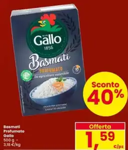 Interspar Basmati Profumato Gallo offerta