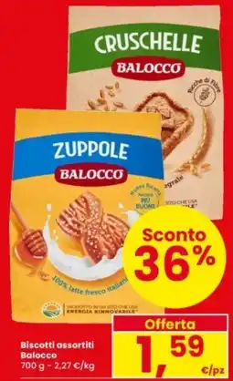 Interspar Biscotti assortiti Balocco offerta