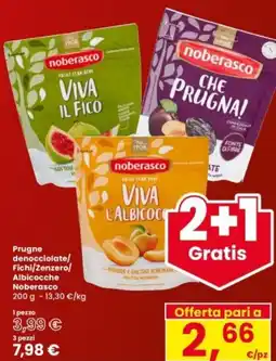 Interspar Prugne denocciolate/Fichi/Zenzero/Albicocche Noberasco offerta