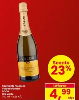 Interspar Spumante Prosecco Valdobbiadene DOCG Oro Valdo offerta