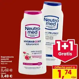 Interspar Bagnodoccia assortiti Neutromed offerta