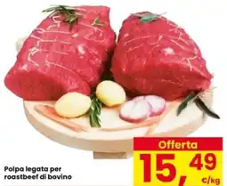 Interspar Polpa legata per roastbeef di bovino offerta