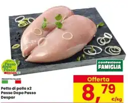 Interspar Petto di pollo x2 Passo Dopo Passo Despar offerta