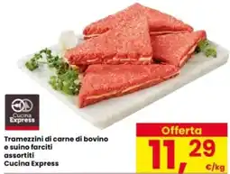 Interspar Tramezzini di carne di bovino e suino farciti assortiti Cucina Express offerta