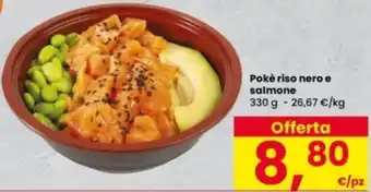 Interspar Pokè riso nero e salmone offerta