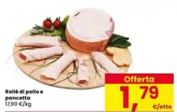 Interspar Rollè di pollo e pancetta offerta