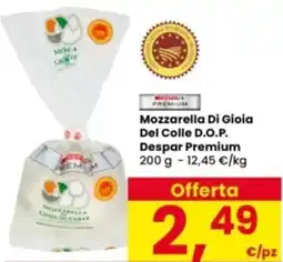Interspar Mozzarella Di Gioia Del Colle D.O.P. Despar Premium offerta