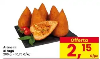 Interspar Arancini al ragù offerta