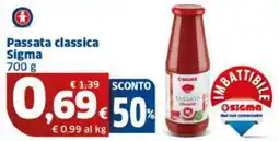 Sigma Passata classica Sigma offerta