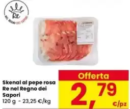 Interspar Skenal al pepe rosa Re nel Regno dei Sapori offerta