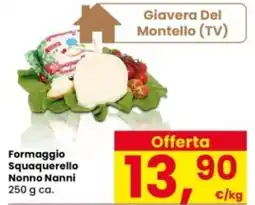 Interspar Formaggio Squaquerello Nonno Nanni offerta