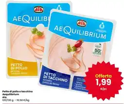 Interspar Petto di pollo o tacchino Aequilibrium Aia offerta