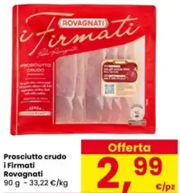 Interspar Prosciutto crudo i Firmati Rovagnati offerta