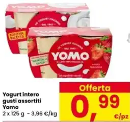 Interspar Yogurt intero gusti assortiti Yomo offerta