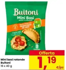 Interspar Mini basi rotonde Buitoni offerta