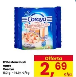 Interspar 12 Bastoncini di mare Coraya offerta