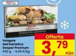 Interspar Vongole dell'Adriatico Despar Premium offerta