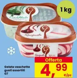 Interspar Gelato vaschetta gusti assortiti G7 offerta