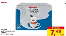 Interspar 50 Cialde CaffèCrema Classico Despar offerta