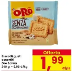 Interspar Biscotti gusti assortiti Oro Saiwa offerta