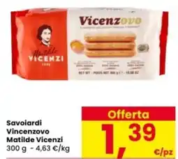 Interspar Savoiardi Vincenzovo Matilde Vicenzi offerta