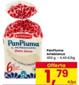 Interspar PanPiuma Artebianca offerta