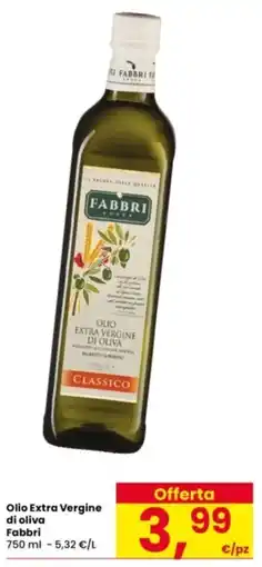 Interspar Olio Extra Vergine di oliva Fabbri offerta