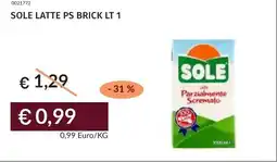 Prezzemolo e Vitale Sole latte ps brick offerta