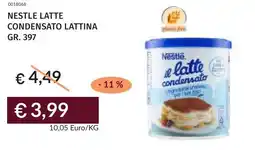 Prezzemolo e Vitale Nestle latte condensato lattina offerta