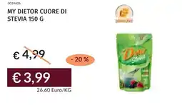 Prezzemolo e Vitale My dietor cuore di stevia offerta