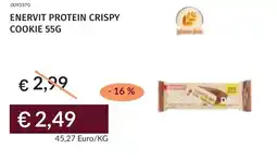 Prezzemolo e Vitale Enervit protein crispy cookie offerta