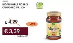 Prezzemolo e Vitale Rigoni miele fiori di campo bio offerta