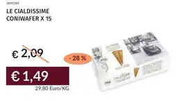 Prezzemolo e Vitale Le cialdissime coniwafer x 15 offerta