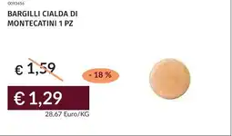 Prezzemolo e Vitale Bargilli cialda di montecatini 1 pz offerta