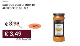 Prezzemolo e Vitale Dalfour confettura di albicocche offerta