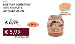 Prezzemolo e Vitale Bon tajer confettura pere, arancia e cannella offerta