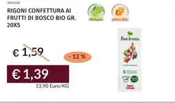 Prezzemolo e Vitale Rigoni confettura ai frutti di bosco bio offerta
