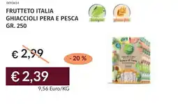 Prezzemolo e Vitale Frutteto italia ghiaccioli pera e pesca offerta